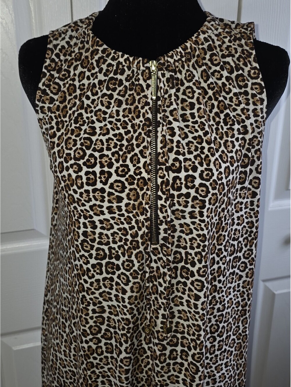 Michael Michael Kors Dress in Leopard Print Size Medium